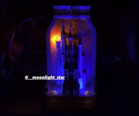디즈니 캐슬 밤 버전~🎇