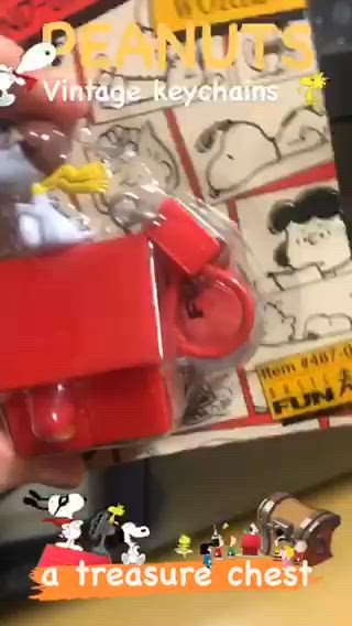 PEANUTS
Vintage Keychains