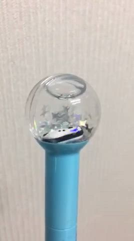 스누피 워터볼 볼펜