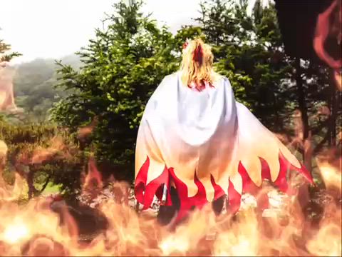 귀멸의 칼날 렌고쿠 쿄쥬로 코스프레
