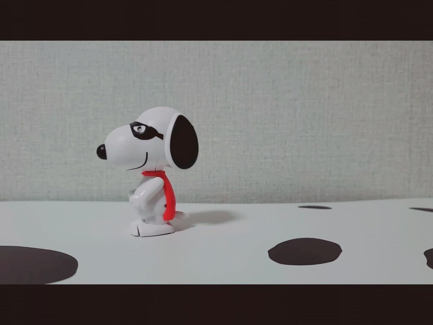 스누피_태엽 피규어