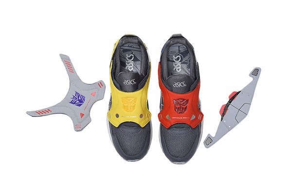 트랜스포머 X ASICS 콜라보 스니커 발매 예정
