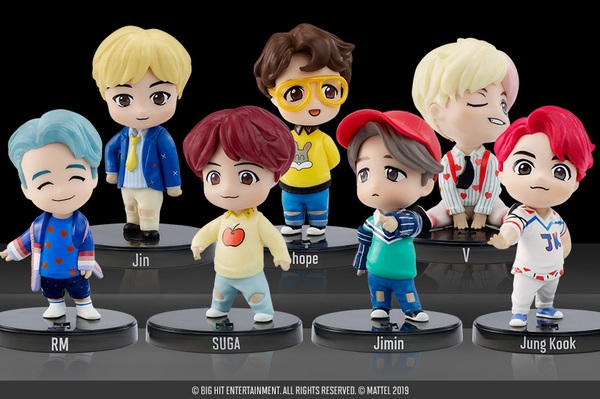 BTS X MATTEL 미니 피규어 발매